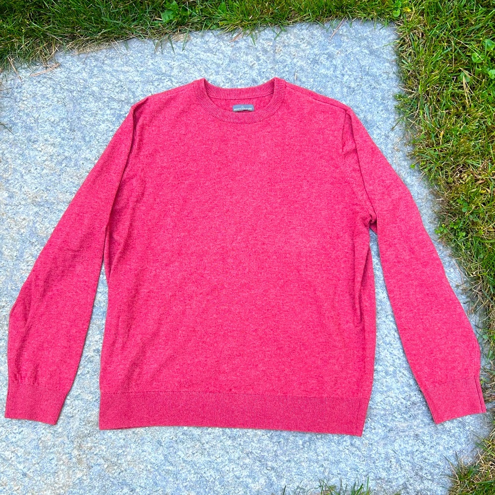 L.L. Bean Signature XL Sweater | Red | Wool/Cotton